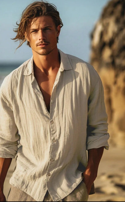 Camisa De Linho Milano