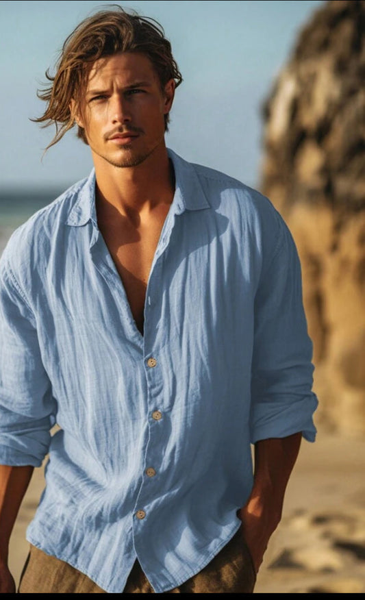 Camisa De Linho Milano