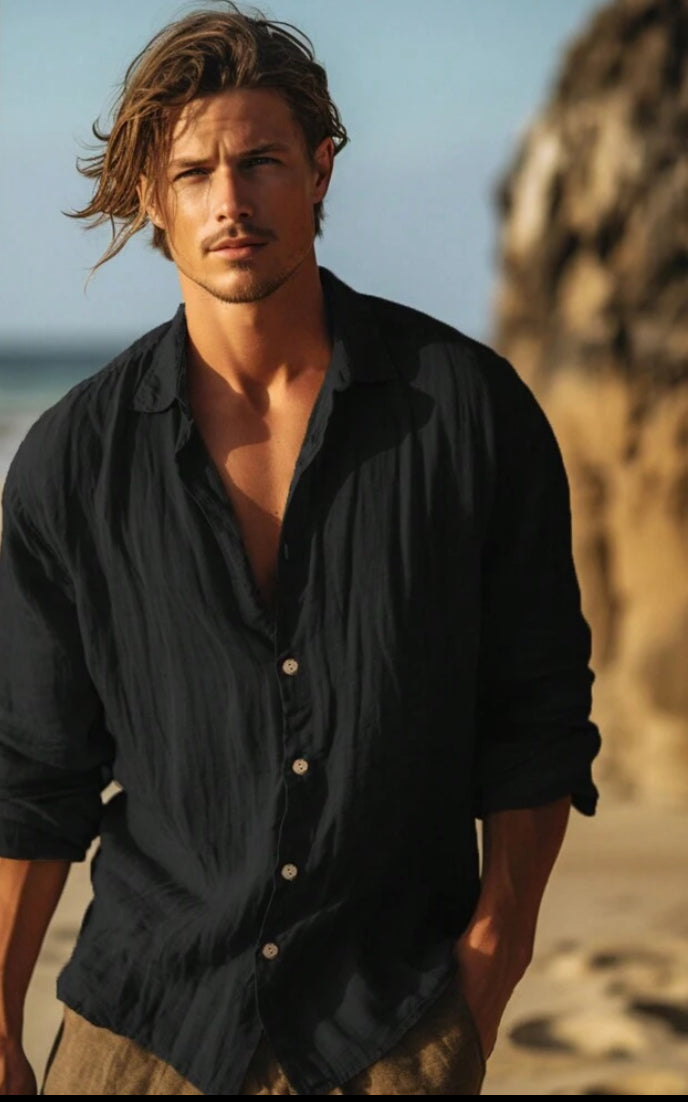 Camisa De Linho Milano