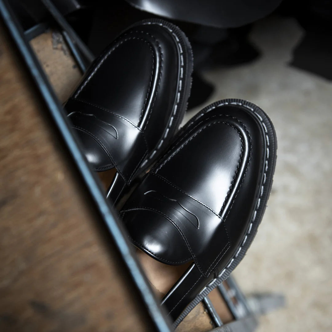 Leather Loafer Preto