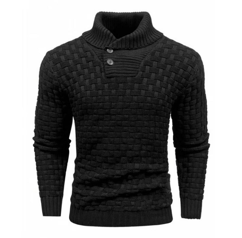 Suéter Em Tricot Gola Alta