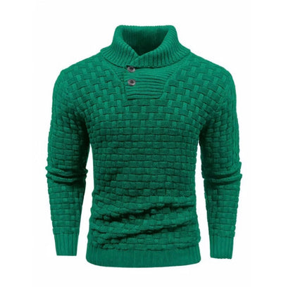 Suéter Em Tricot Gola Alta